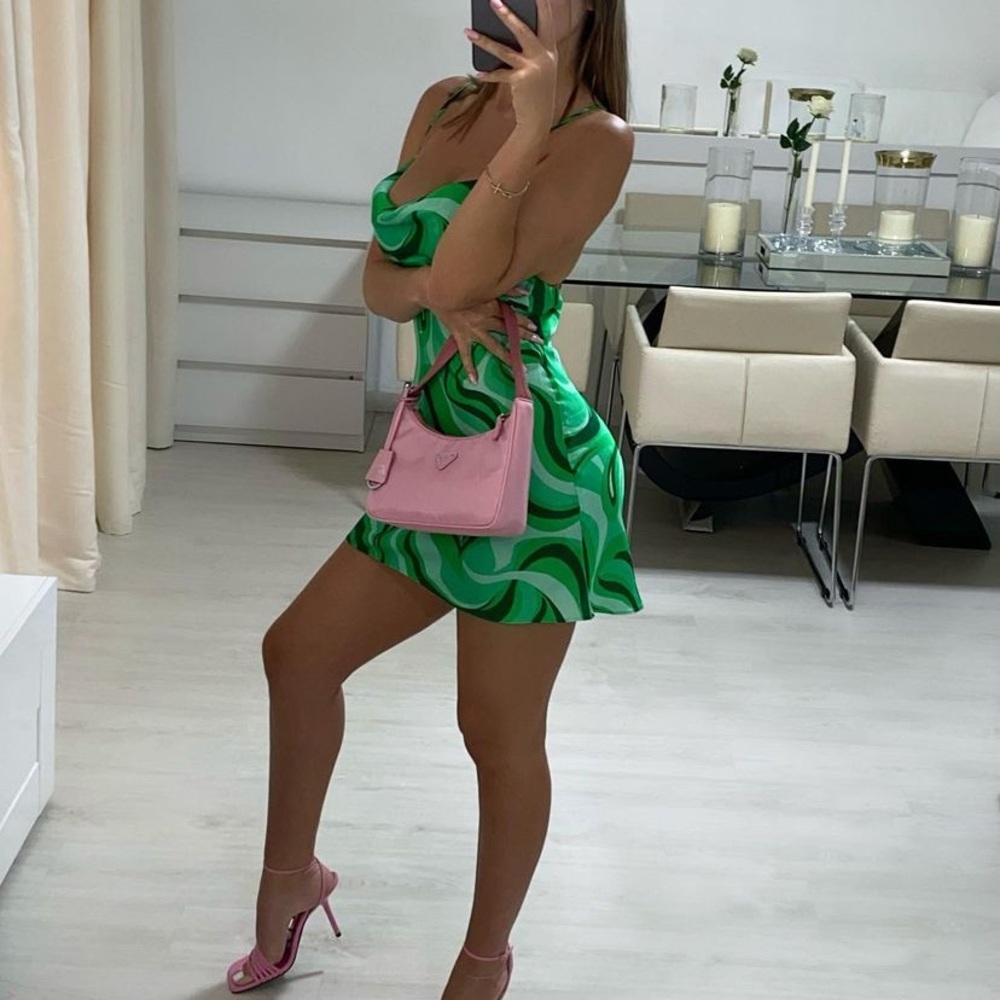 Zara Flowy Mini Dress - Picture 9 of 16